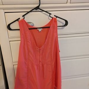 Merona Vibrant Coral Top